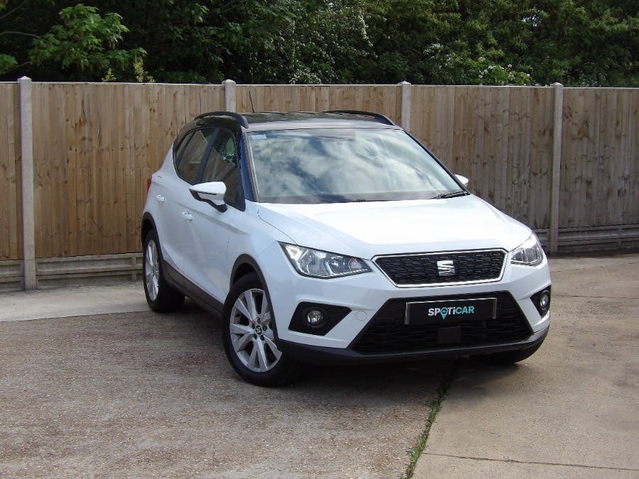 Seat Arona 1.0 Tsi Gpf Se Technology Suv Dsg Ss GJ69CXX White #2