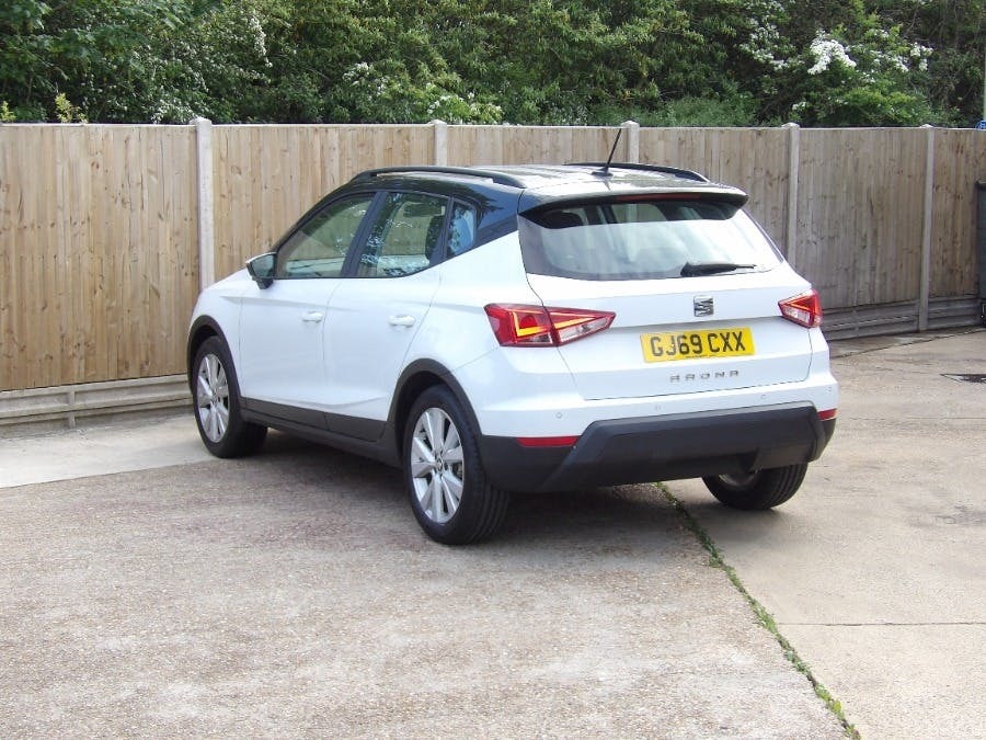 Seat Arona 1.0 Tsi Gpf Se Technology Suv Dsg Ss GJ69CXX White #5