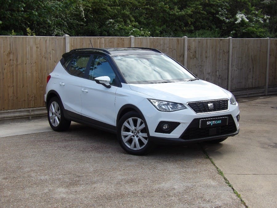 Seat Arona 1.0 Tsi Gpf Se Technology Suv Dsg Ss White
