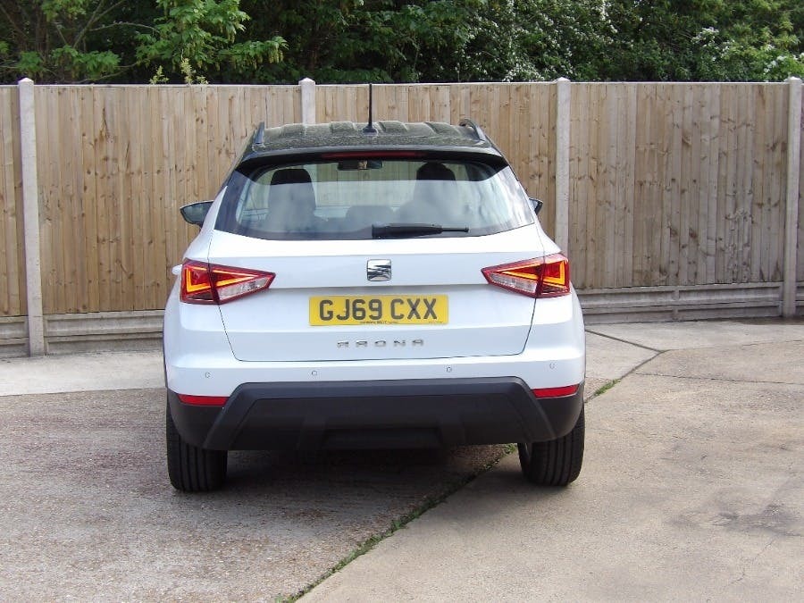 Seat Arona 1.0 Tsi Gpf Se Technology Suv Dsg Ss GJ69CXX White #6