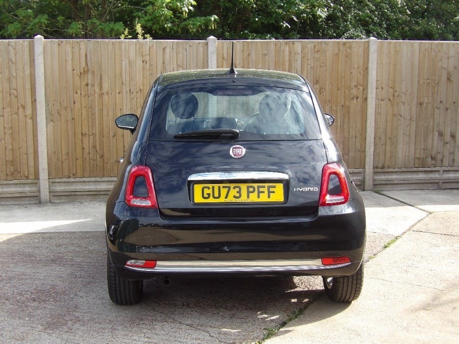 Fiat 500 1.0 Mhev Hatchback Ss Black #6