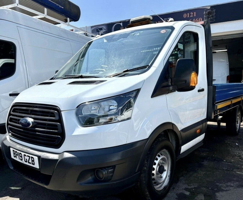Ford Transit Custom Dropside 12Ft Dropside 2.0 350 Ecoblue Air Con Wet