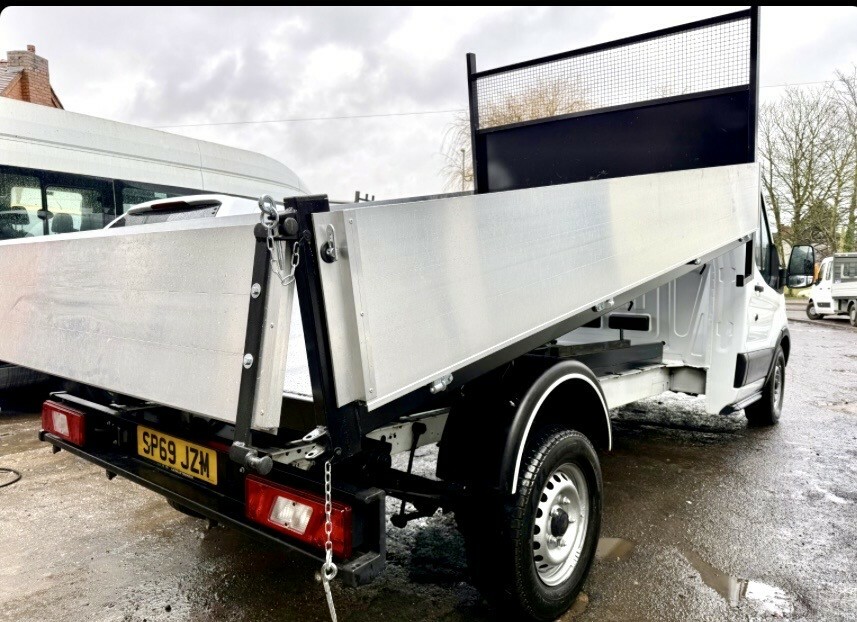Ford Transit Custom Tipper New 11Ft Tipper Body 2.0 350 Ecoblue 2019 SP69JZM #4