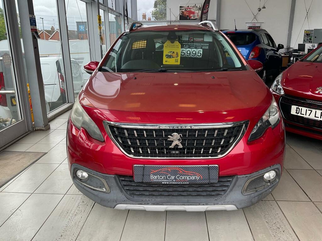 Peugeot 2008 Allure Blue Hdi KO66KUU Red #3