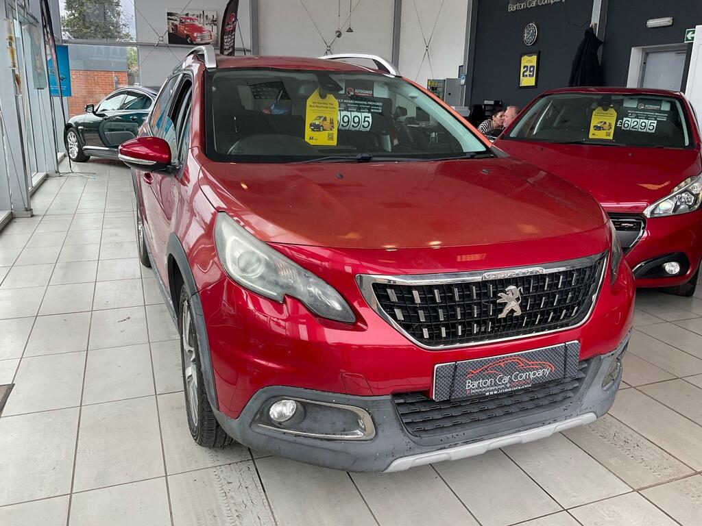 Peugeot 2008 Allure Blue Hdi KO66KUU Red #4