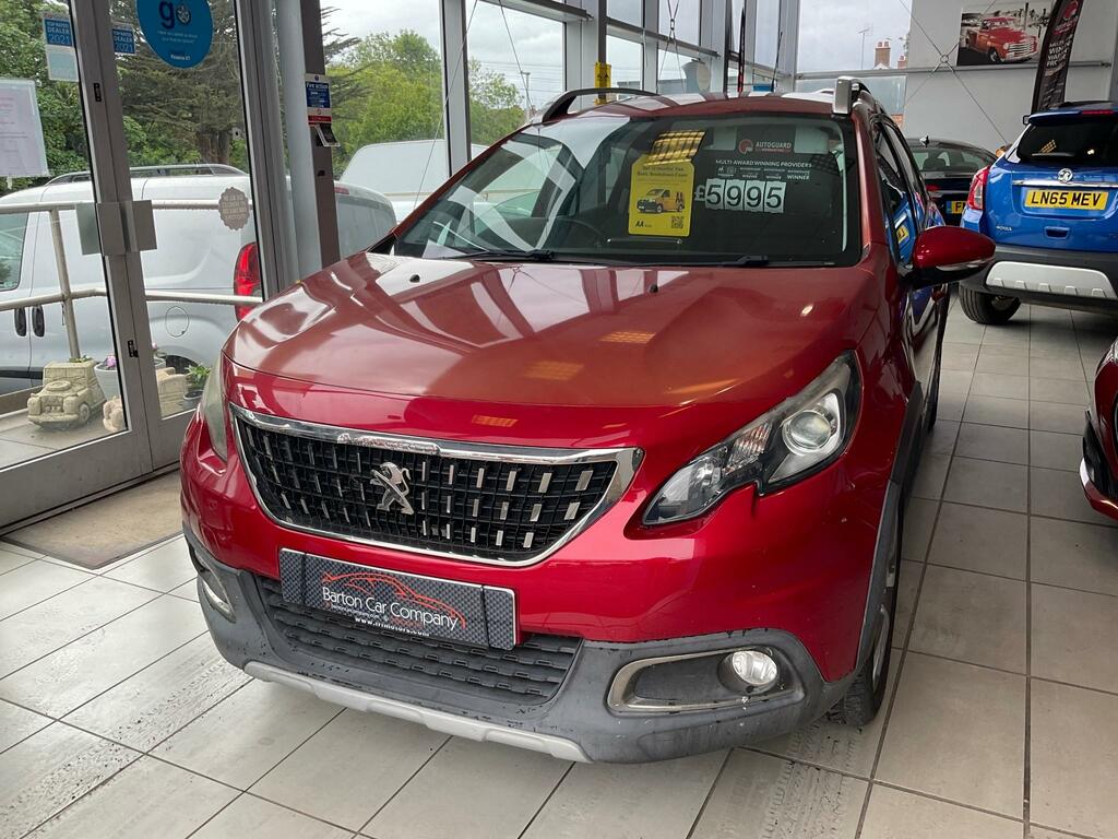 Peugeot 2008 Allure Blue Hdi KO66KUU Red #2