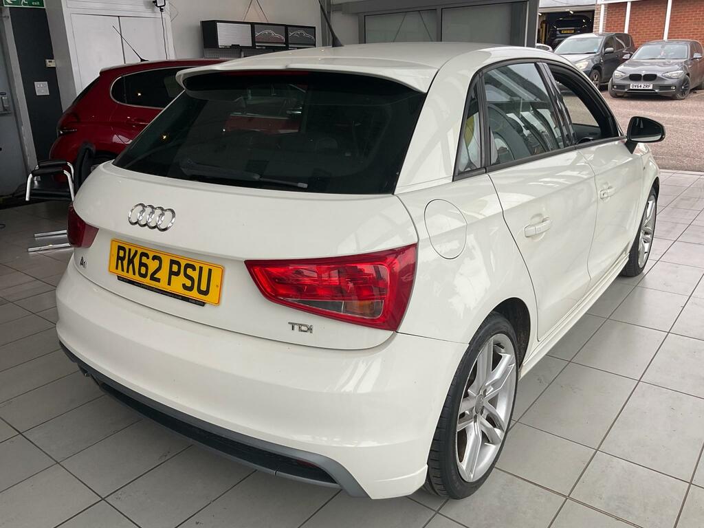 Audi A1 A1 Sportback Tdi S Line RK62PSU White #5