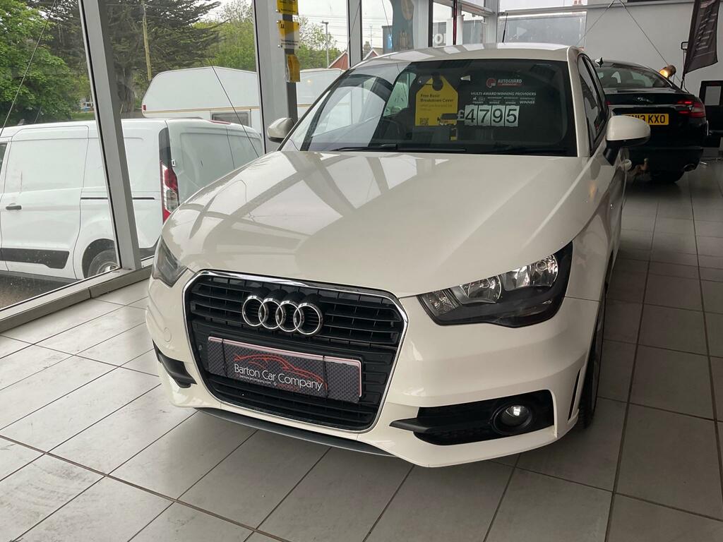 Audi A1 A1 Sportback Tdi S Line RK62PSU White #4