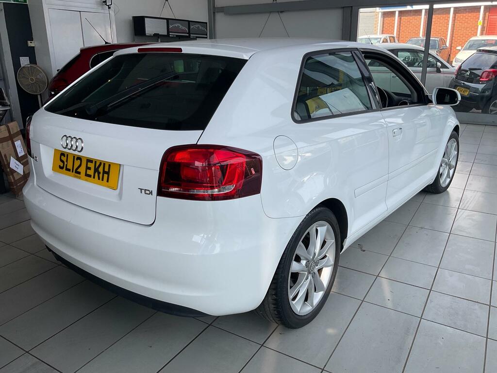 Audi A3 Sport Tdi SL12EKH White #5
