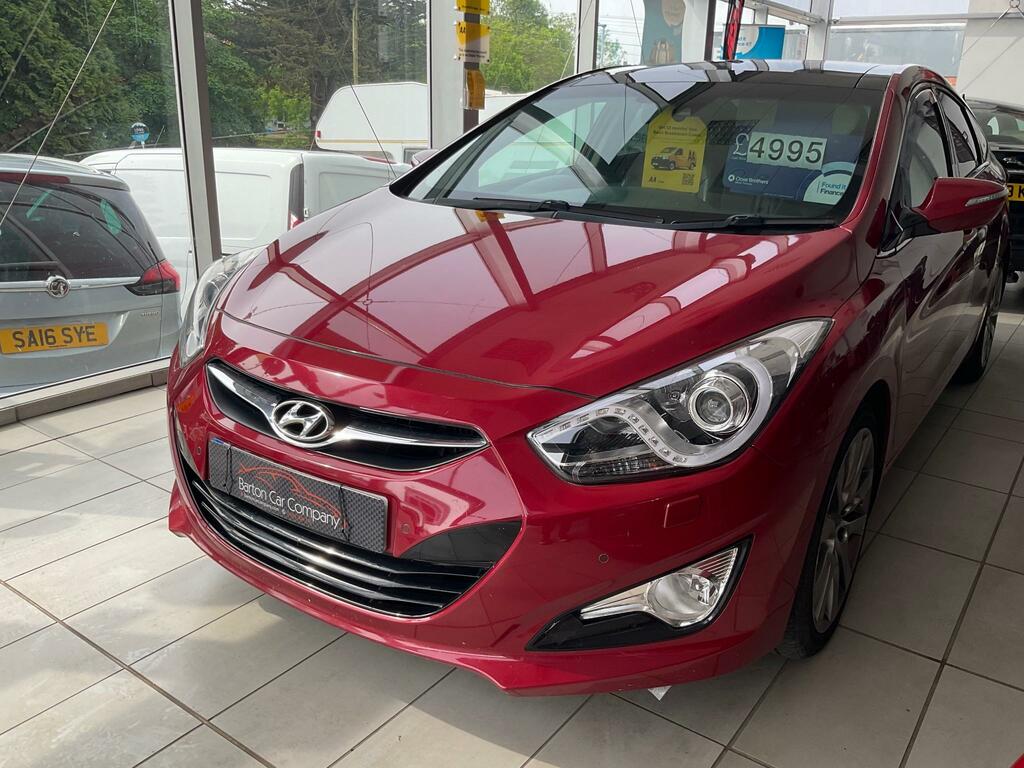 Hyundai I40 Premium Se Crdi Red #4