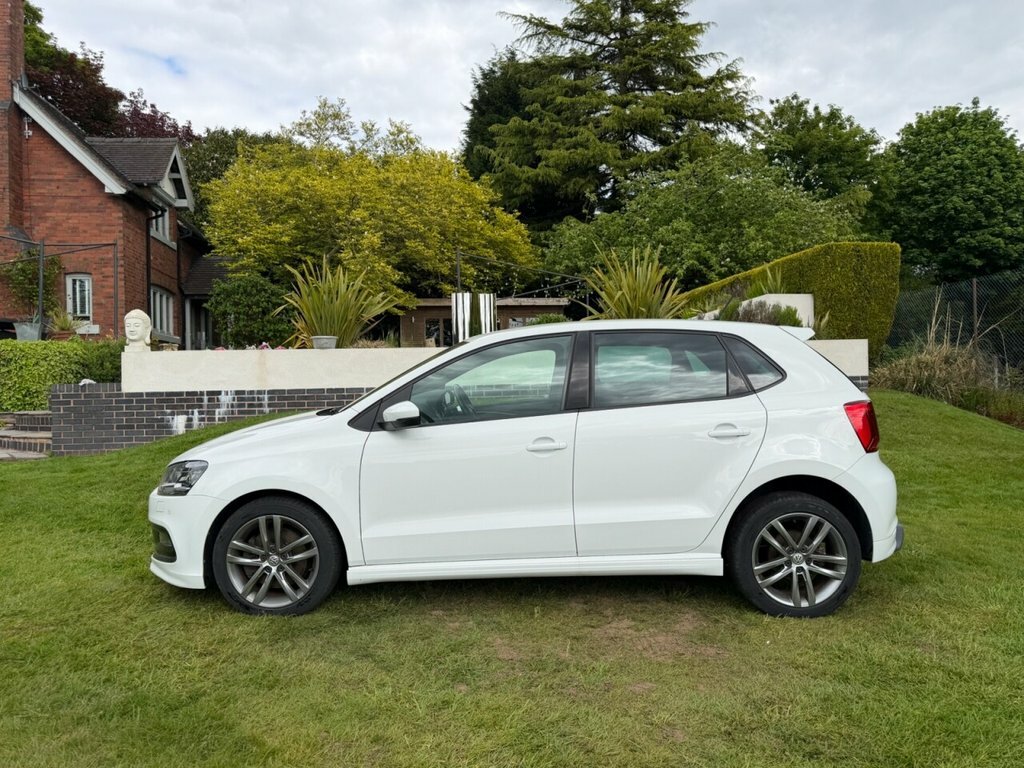 Volkswagen Polo 1L R-line RO16OJY White #4
