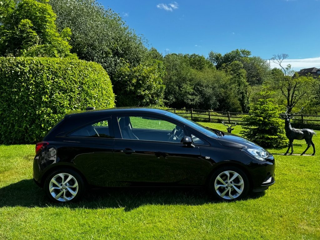 Vauxhall Corsa 1L Energy RV68PWE Black #4