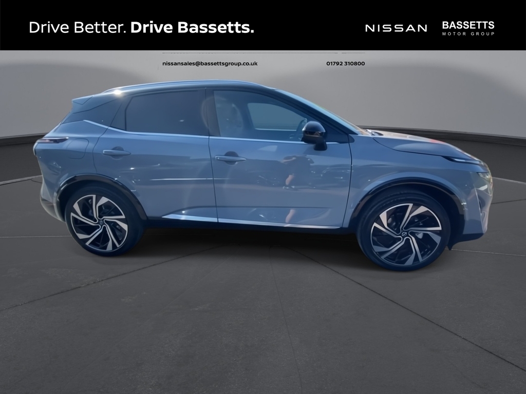 Nissan Qashqai Dig-t Tekna Plus CU26OXZ Grey #2