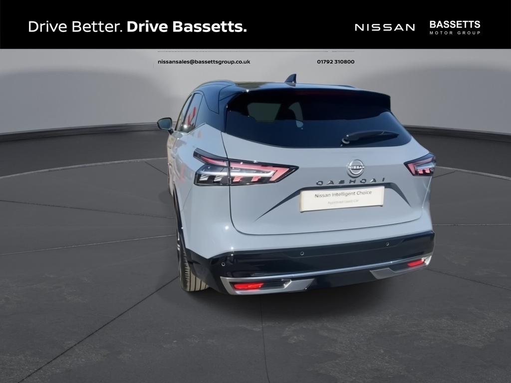 Nissan Qashqai Dig-t Tekna Plus CU26OXZ Grey #6