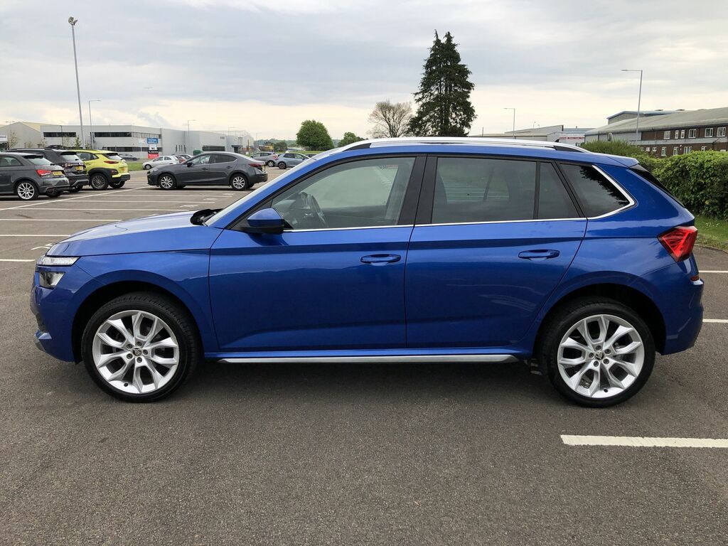 Skoda Kamiq Se L Tsi Dsg CF22BWY Blue #4