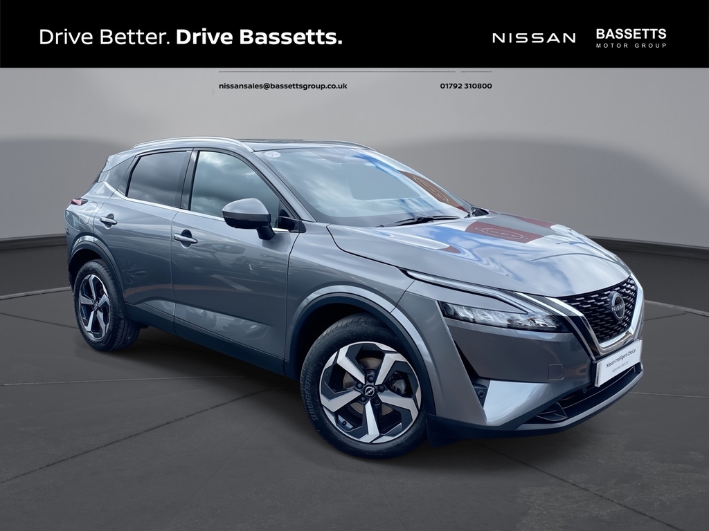 Nissan Qashqai Dig-t N-connecta CV73VVX Grey