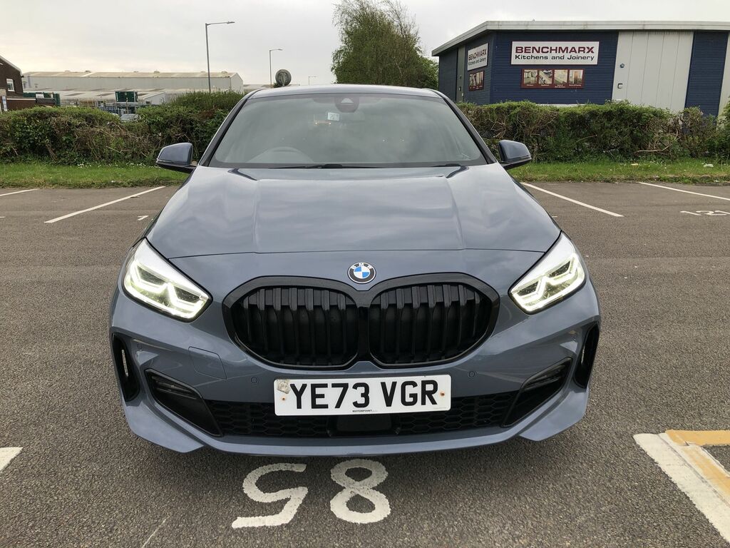 BMW 1 Series 118I M Sport YE73VGR Grey #2