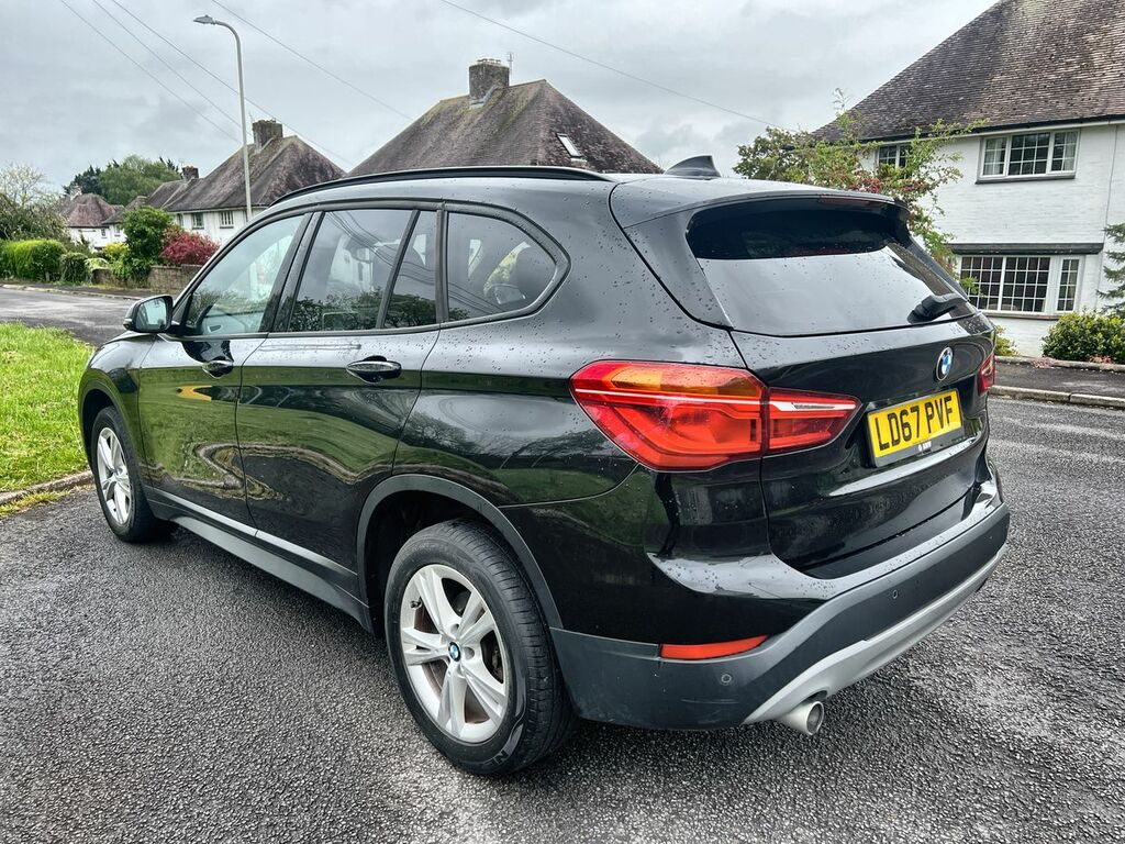 BMW X1 Sdrive18d Se LD67PVF Black #5