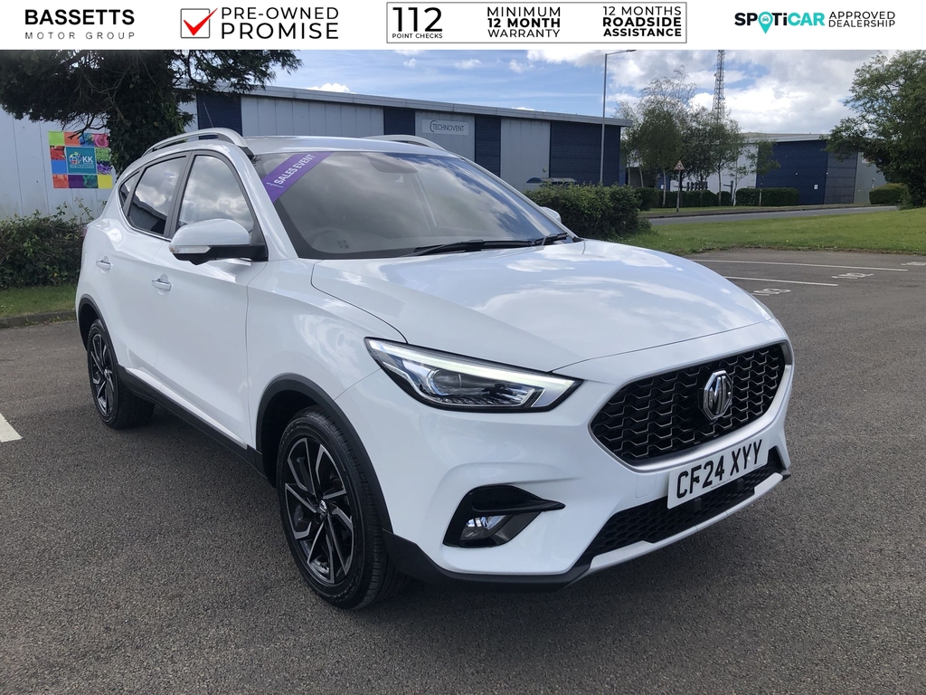 MG ZS Exclusive Vti-tech White