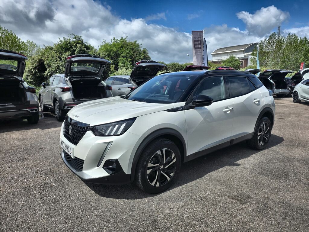 Peugeot 2008 Puretech Ss Gt WR22HGJ White #3
