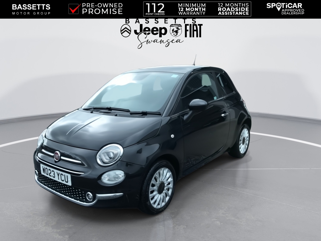 Fiat 500 Standard Black #4