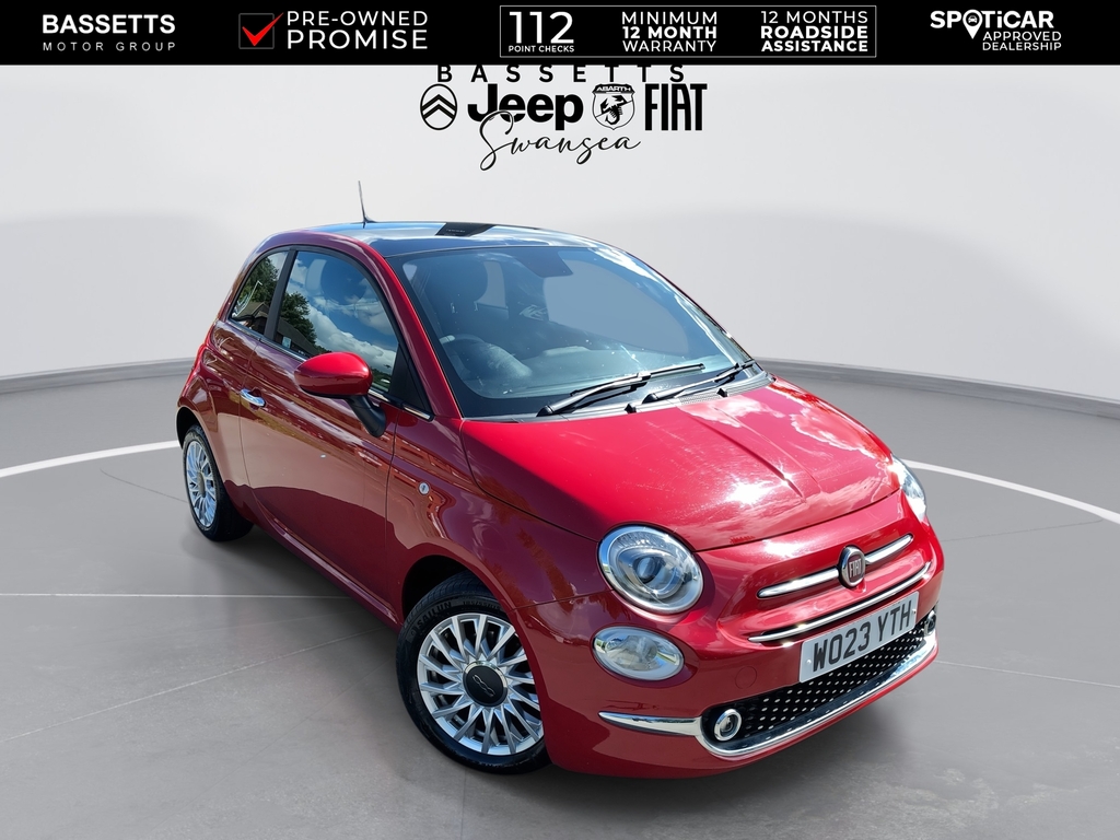 Fiat 500 Standard Red