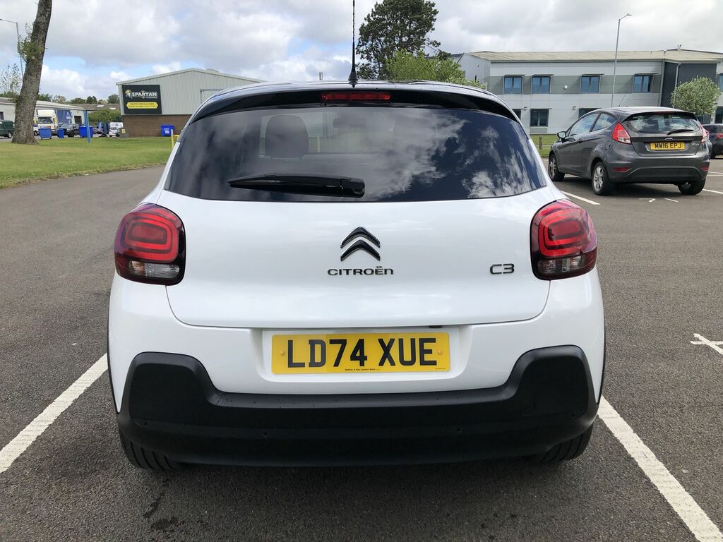 Citroen C3 Puretech Plus Ss Eat6 LD74XUE White #6