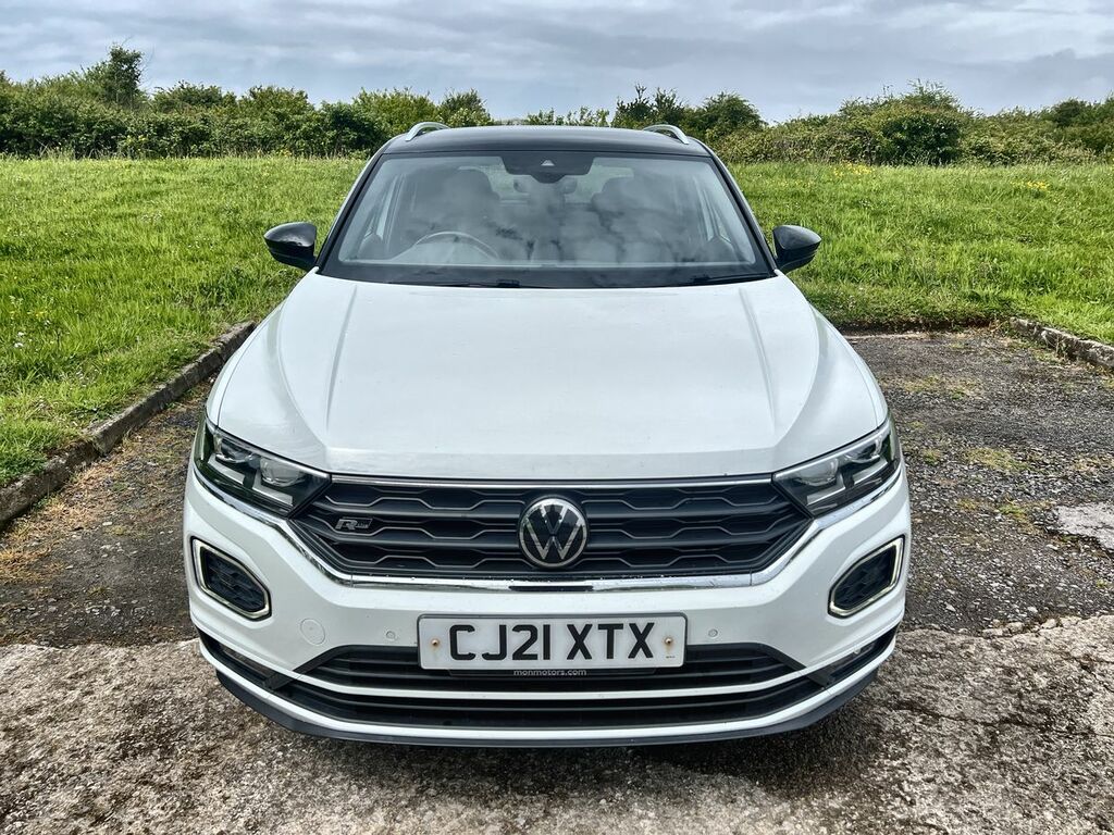 Volkswagen T-Roc R-line Tsi Evo Dsg CJ21XTX White #2
