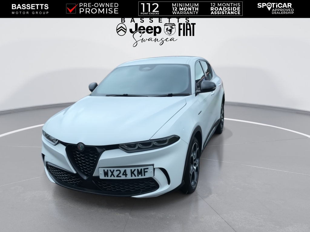 Alfa Romeo Tonale Tb Veloce Dct WX24KMF White #3