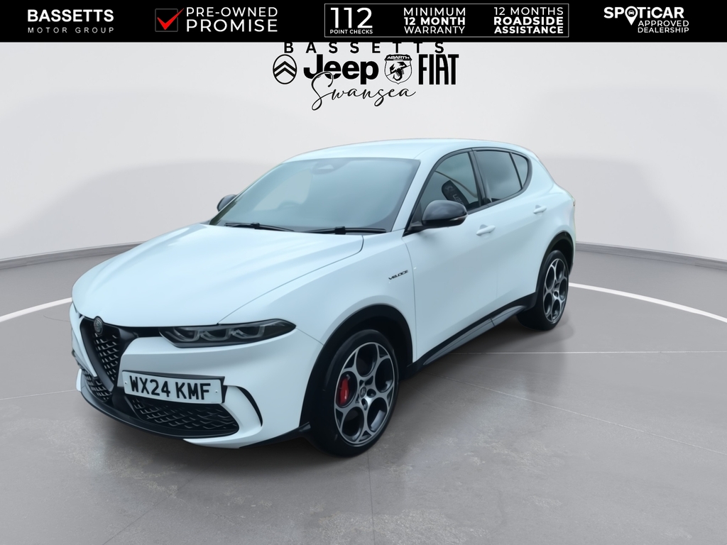 Alfa Romeo Tonale Tb Veloce Dct WX24KMF White #4