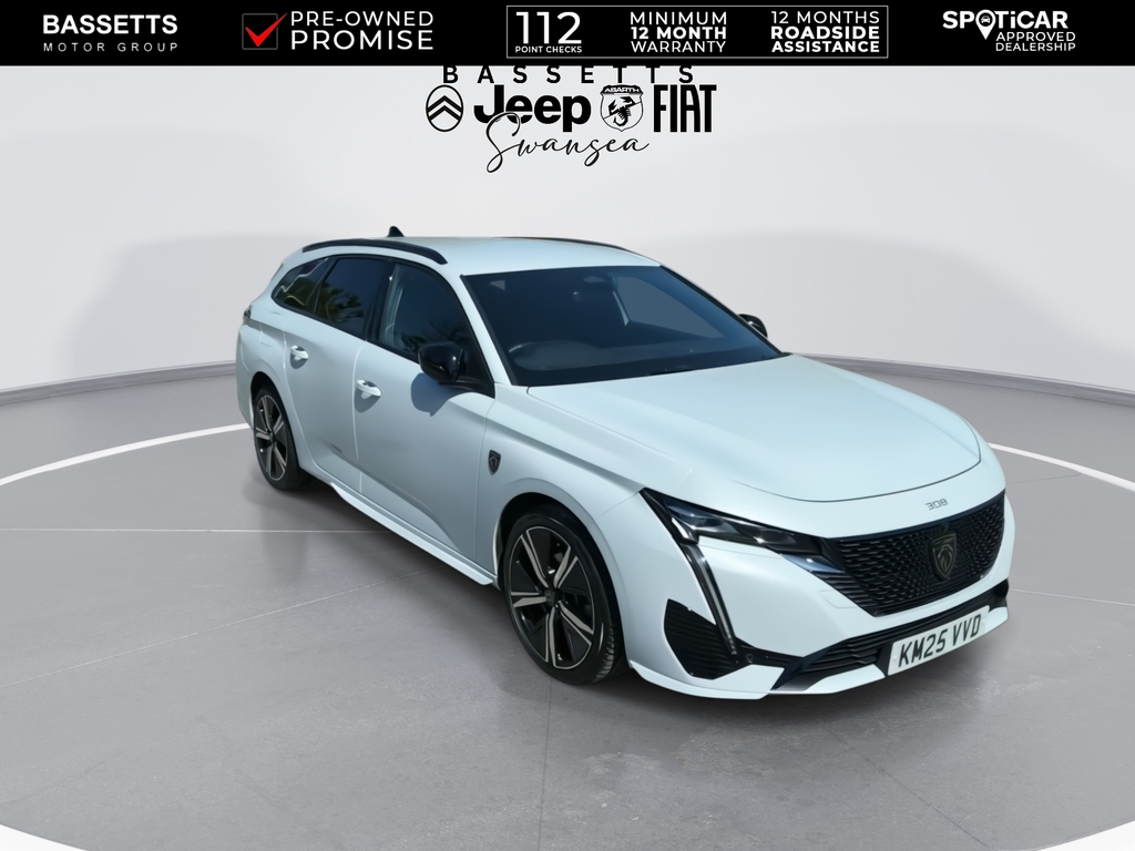 Peugeot 308 SW Ss Sw Gt KM25VVD White #3