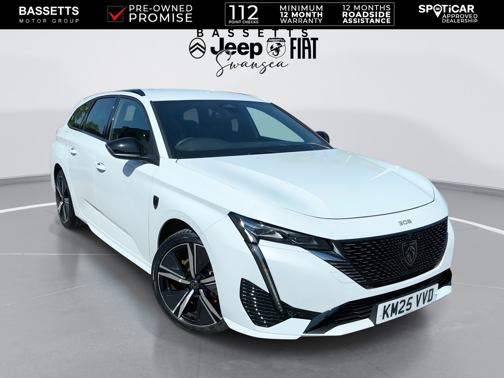 Peugeot 308 SW Ss Sw Gt White