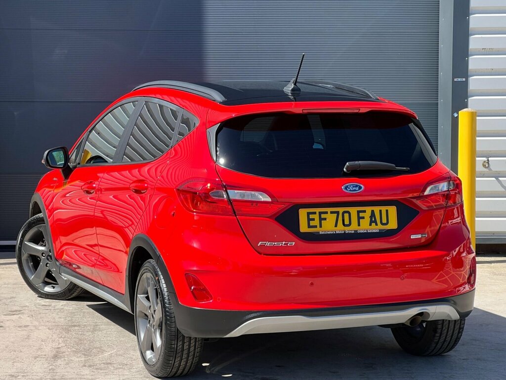 Ford Fiesta 1.0T Ecoboost Mhev Active Edition Euro 6 Ss EF70FAU Red #2