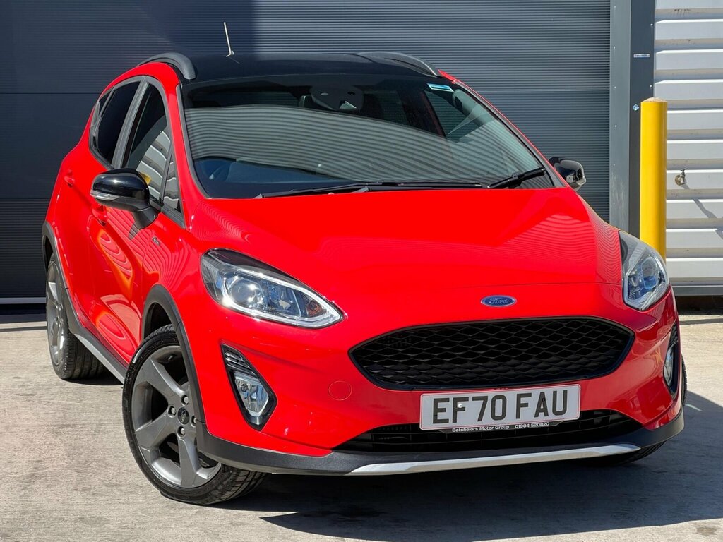 Ford Fiesta 1.0T Ecoboost Mhev Active Edition Euro 6 Ss Red