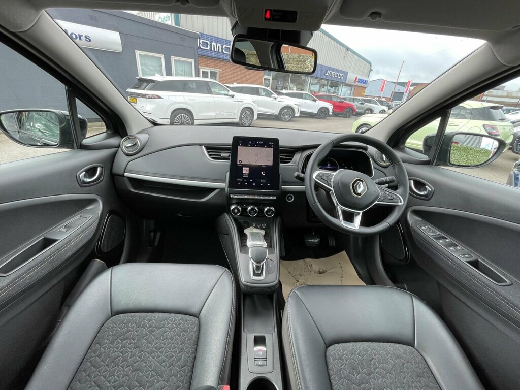 Renault Zoe R135 Ev50 52Kwh Iconic Boost Charge SJ23MKX Black #6
