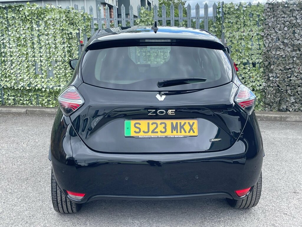 Renault Zoe R135 Ev50 52Kwh Iconic Boost Charge SJ23MKX Black #4