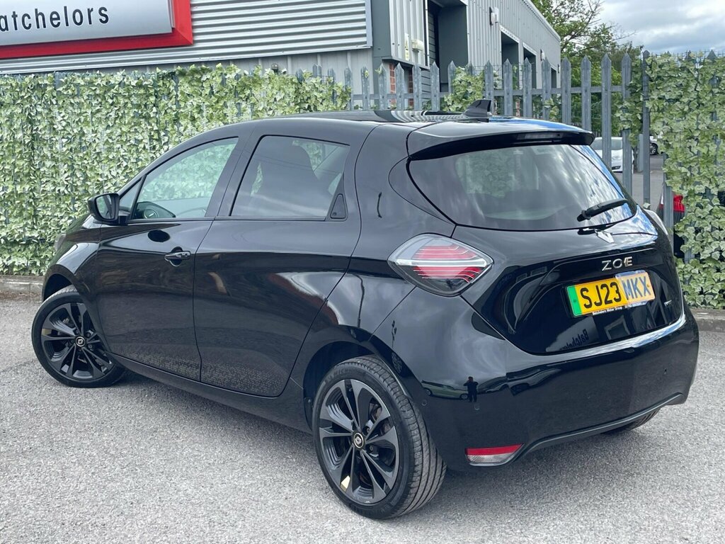 Renault Zoe R135 Ev50 52Kwh Iconic Boost Charge SJ23MKX Black #3