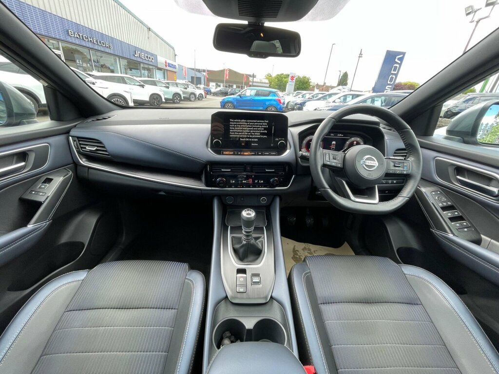 Nissan Qashqai 1.3 Dig-t Mhev Tekna Euro 6 Ss FN22NCO Grey #6