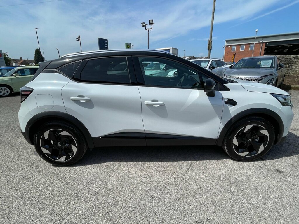 Renault Captur 1.0 Tce Techno Euro 6 Ss YA25UOW White #6