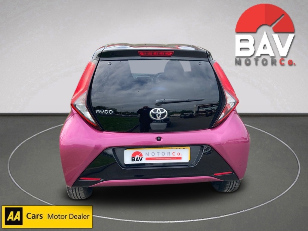 Toyota Aygo Vvt-i X-cite CA68KUX Purple #4