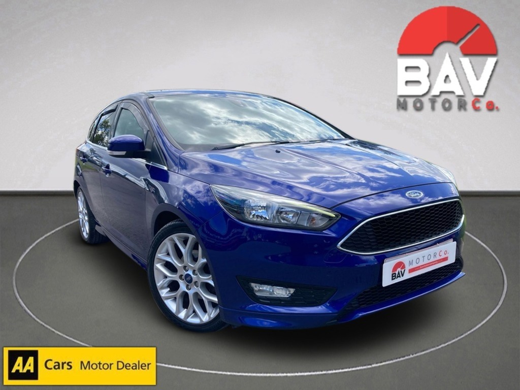 Ford Focus T Ecoboost Zetec S Blue