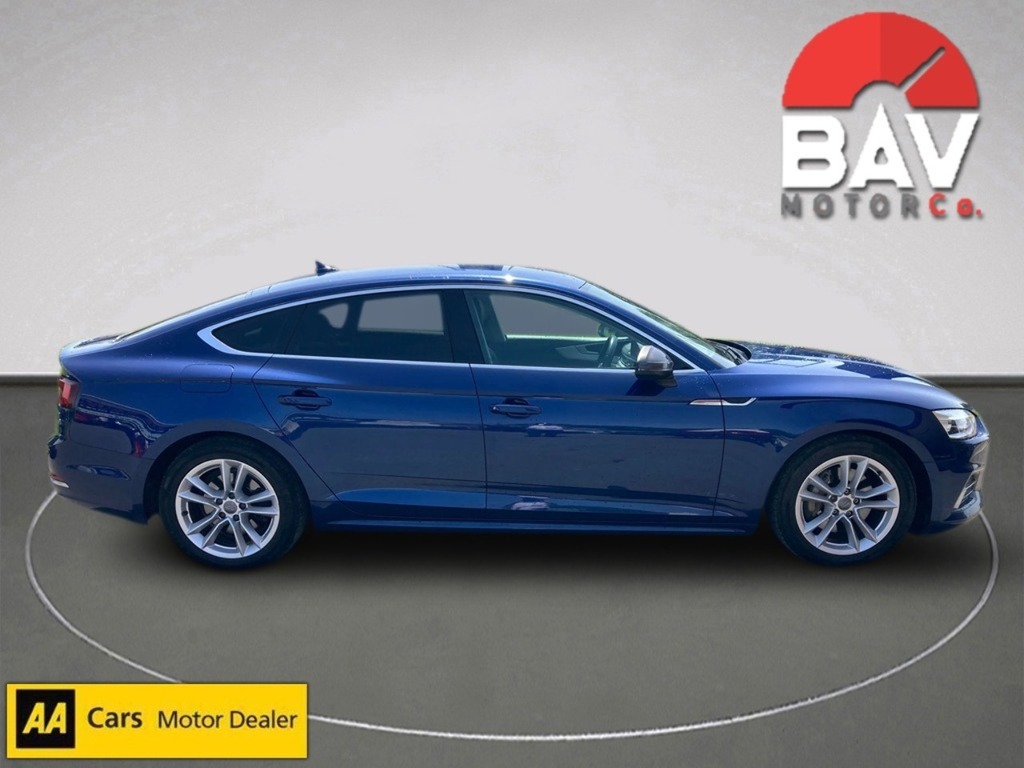 Audi A5 Tdi Ultra Sport WM67PKE Blue #2