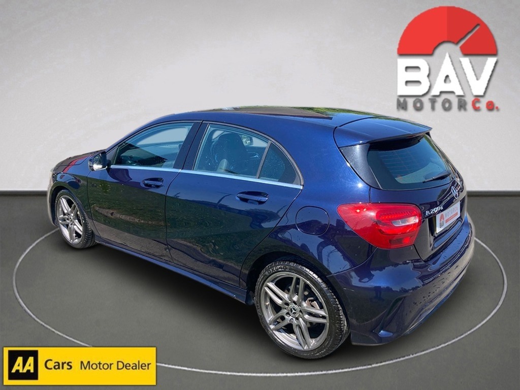 Mercedes-Benz A Class A200d Amg Line KS18ZNR Blue #5