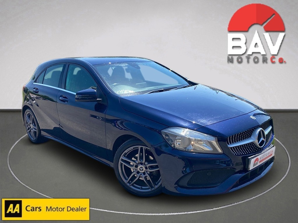 Mercedes-Benz A Class A200d Amg Line Blue