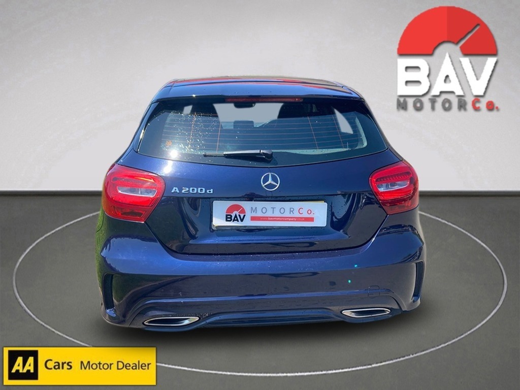 Mercedes-Benz A Class A200d Amg Line KS18ZNR Blue #4