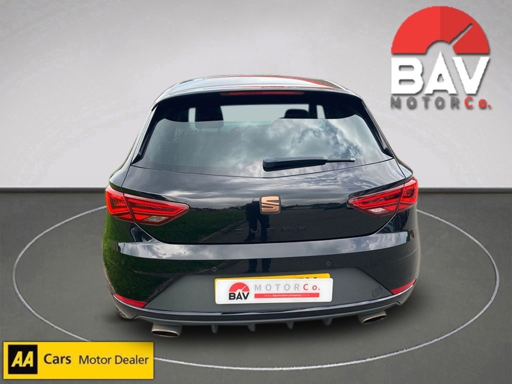 Seat Leon Tsi Cupra 290 Lux YE19JZN Black #4