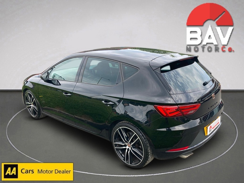 Seat Leon Tsi Cupra 290 Lux YE19JZN Black #5