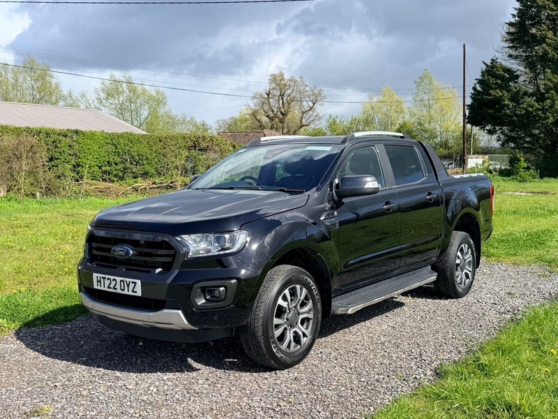 Ford Ranger 2.0 Ecoblue Wildtrak Pickup HT22OYZ Black #3