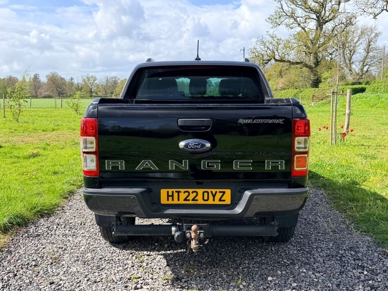 Ford Ranger 2.0 Ecoblue Wildtrak Pickup HT22OYZ Black #6