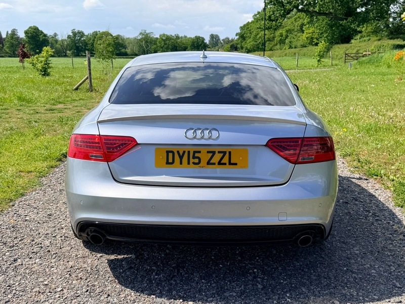 Audi A5 3.0 Tdi V6 Black Silver #6